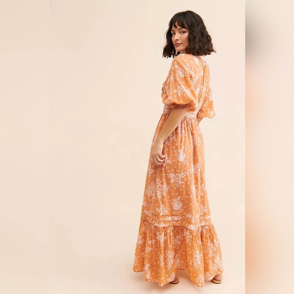 Free People Golden Hour Maxi Dress In Sand - Picture 2 of 4